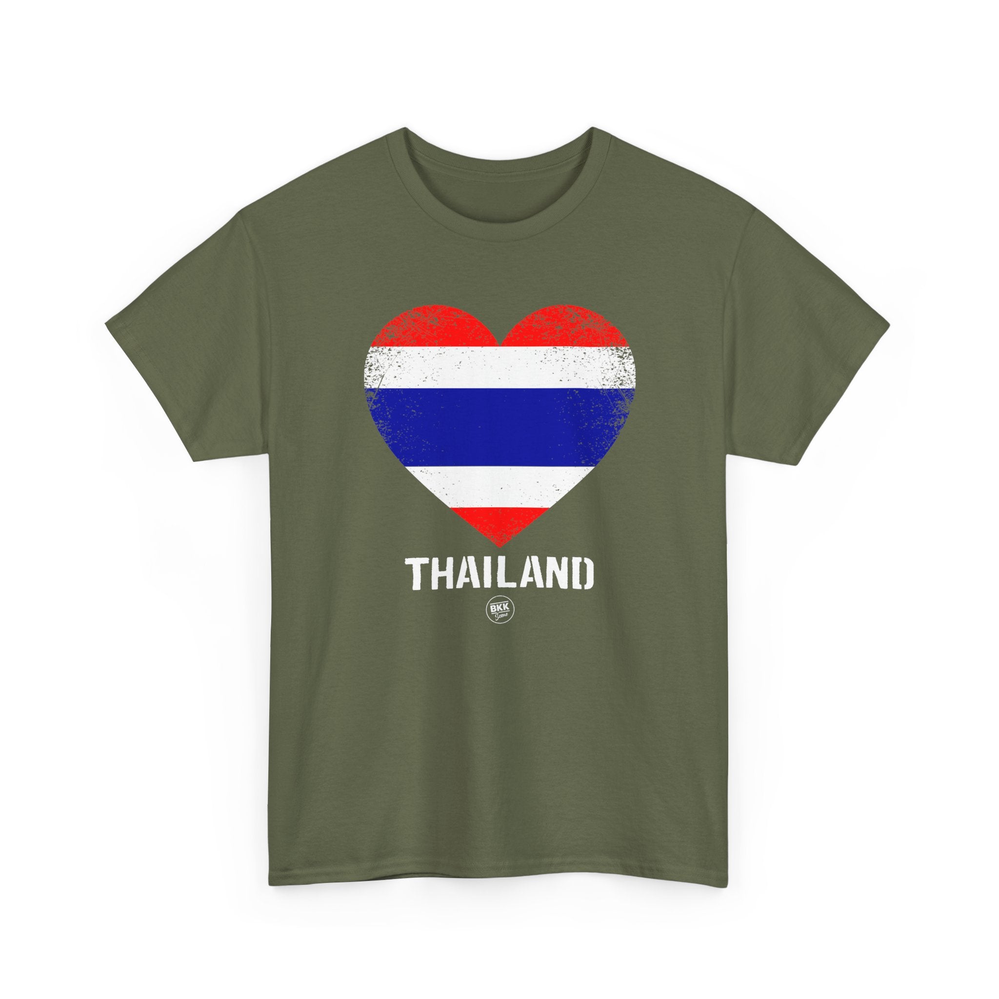 Thailand Heart Flag - Regular Unisex T-Shirt