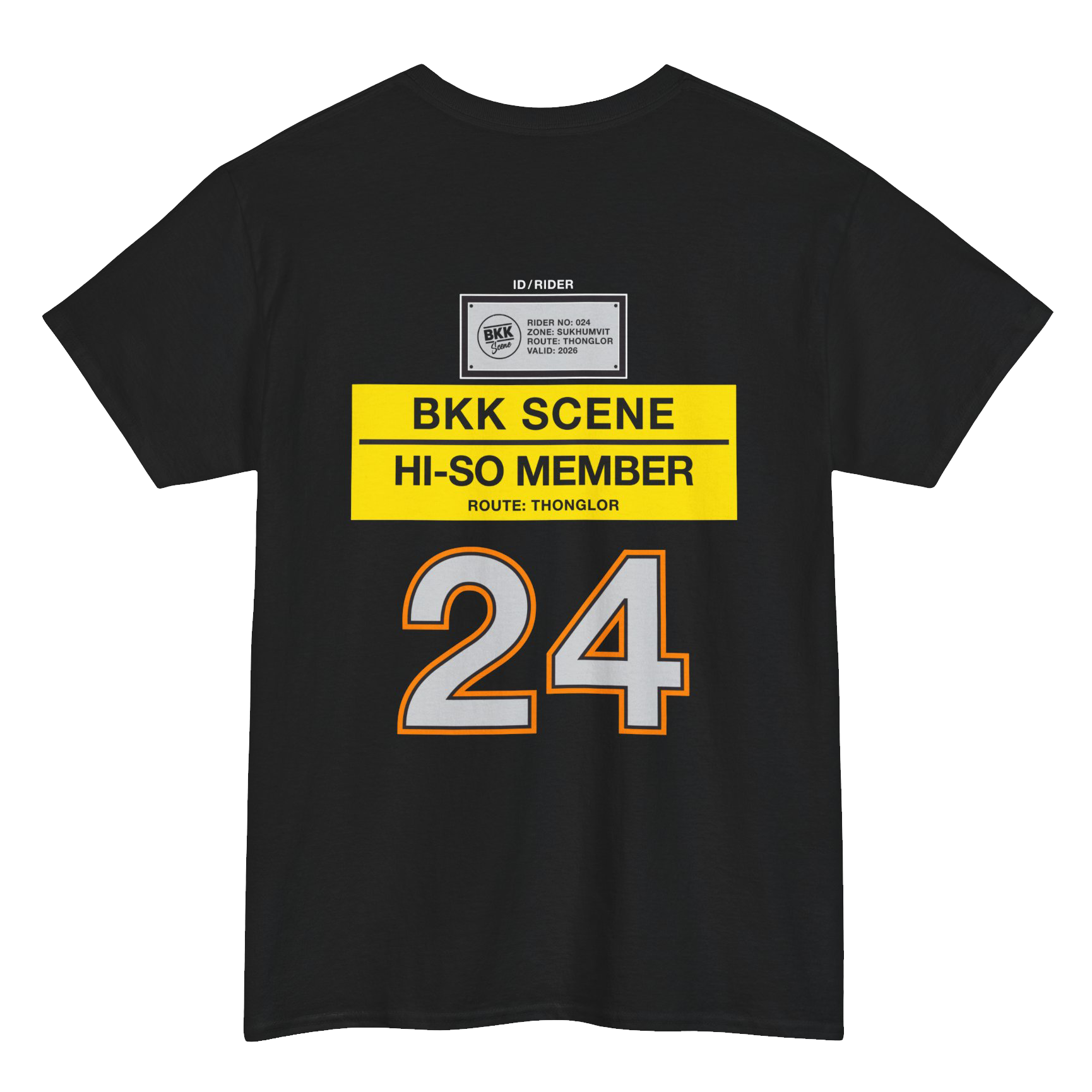 BKK Scene – Hi-So Member 24 Double-Sided Tee
