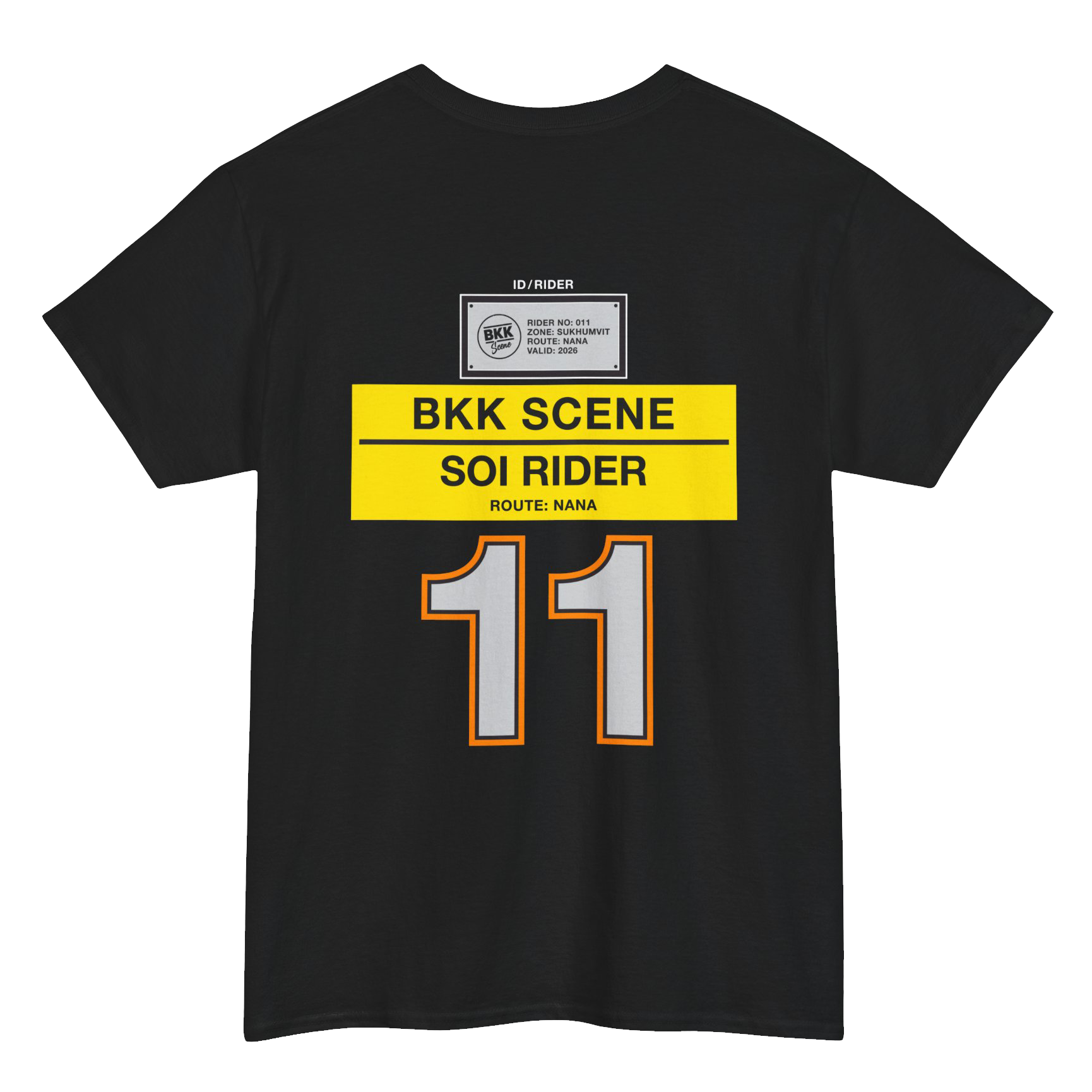 BKK Scene – Soi Rider 11 Double-Sided Tee